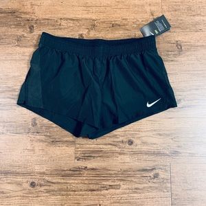 Nike Black Running Shorts In Size-L